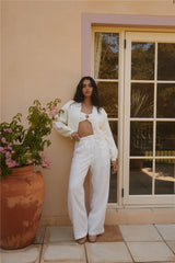 Bayview Cardigan Creme