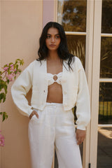 Bayview Cardigan Creme