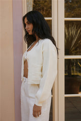 Bayview Cardigan Creme