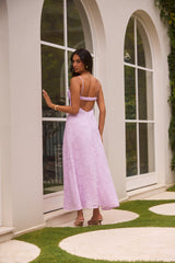 Habita Maxikleid Lila