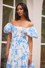 Guten Morgen Miss Maxikleid Blau