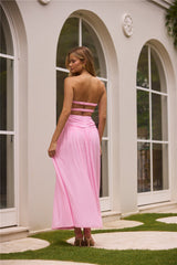 Pure Clarity Maxikleid Pink