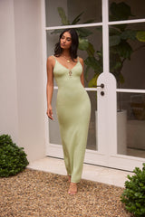 Maxikleid „Sea Shimmer“ Limette