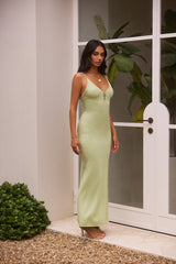 Maxikleid „Sea Shimmer“ Limette