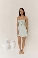 Minikleid „Palm Tree Dreaming“ Salbei