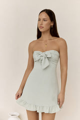 Minikleid „Palm Tree Dreaming“ Salbei