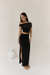 Ihr Devotion Maxikleid Schwarz