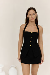 Delight-Neckholder-Top Schwarz