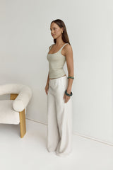 BASE Everyday Staple Tanktop Salbeigrün