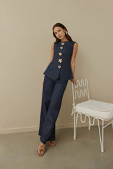 Seafarer Denim-Set Navy