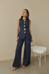 Seafarer Denim-Set Navy