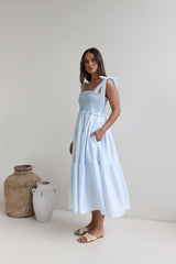 So Far So Long Maxikleid Blau