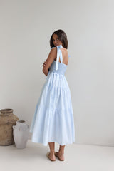 So Far So Long Maxikleid Blau