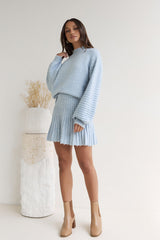 Season Of Dreams Strickpullover Blau