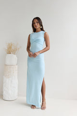 Island Soul Maxikleid Blau