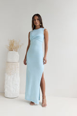 Island Soul Maxikleid Blau