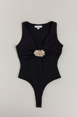 Somewhere She Shines Bodysuit Schwarz