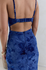 Wander In Style Maxikleid Blau