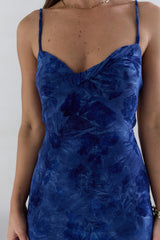 Wander In Style Maxikleid Blau