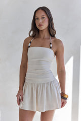 Marianna Mini-Kleid Creme