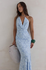 Tales From The Riviera Maxikleid Blau