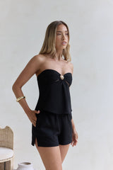 Lost My Way Shorts Schwarz
