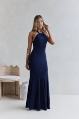 Sunbeam Drift Maxikleid Navy