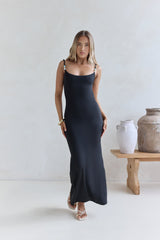 Dancing All Night Maxikleid Schwarz