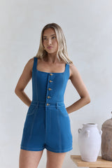 Darcys Dreams Playsuit Blau