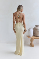 Tropiluxe Maxikleid Gelb