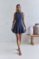 Wistful Bloom Minikleid Navy