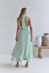 Maxikleid „City Lights Calling“ Grün