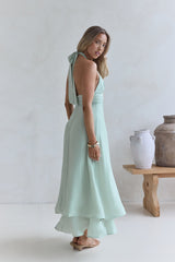 Maxikleid „City Lights Calling“ Grün