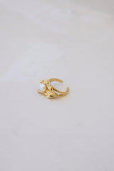 Aufmerksamkeit ist deine Ring Gold
