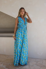Sunny Allure Maxikleid Blau