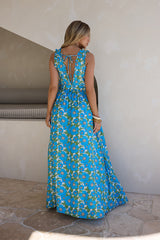 Sunny Allure Maxikleid Blau
