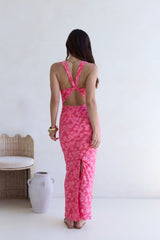 Valeria Maxikleid Pink