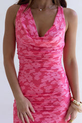 Valeria Maxikleid Pink