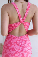 Valeria Maxikleid Pink