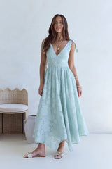 Golden Night Maxikleid Salbei
