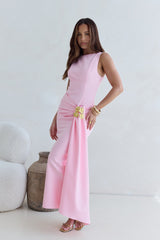 Maxikleid „Chance To Dance“ in Pink