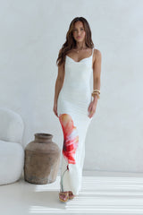 Holding On Tight Maxikleid Creme