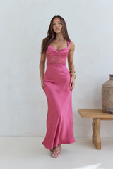 Milos Nights Midikleid Rose