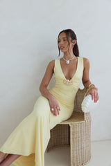 Maxikleid Coastal Caprice Gelb