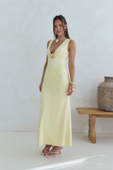 Maxikleid Coastal Caprice Gelb
