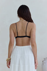 Luvella Lace Bralette Schwarz