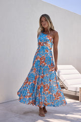 Maxikleid „Ready Or Not“ in Blau
