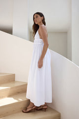Maxikleid „Thinking Of Love“ in Weiß