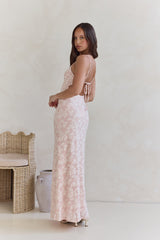 Maxikleid „Glowing Glaze“ Pink