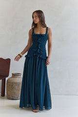 Shoreline Luxe Maxikleid Grün